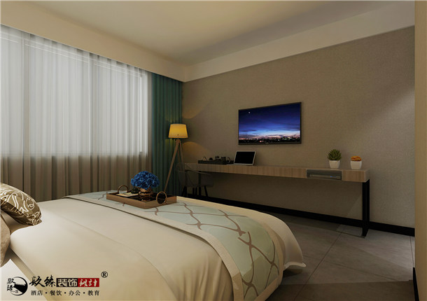 中宁白云酒店装修设计|在有限的空间中创造出完美的功能，高雅、典雅的风格，极富个性和舒适的环境。