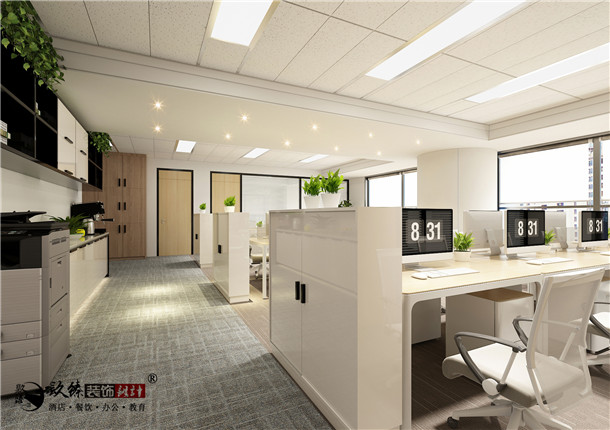 中宁蒲惠办公室设计|构建一个心阅自然的室内形态空间