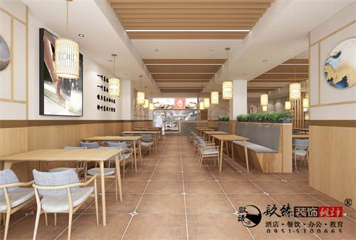 中宁食湘府餐厅设计方案鉴赏|中宁餐厅设计装修公司推荐 