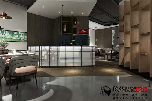 中宁梧桐树餐厅装修设计方案|文艺浪漫的就餐空间