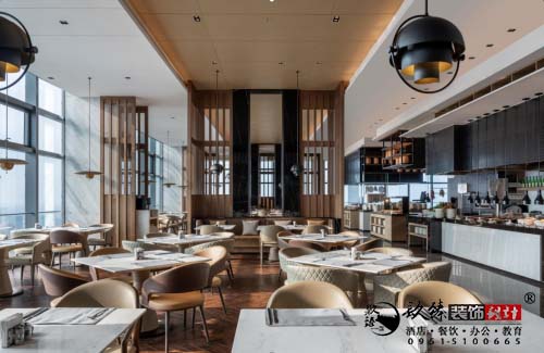 中宁凯曼餐厅设计方案鉴赏|用简洁精致，表达空间的高级感