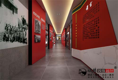中宁公路局展厅设计，与时俱进，传承经典|中宁展厅装修公司推荐